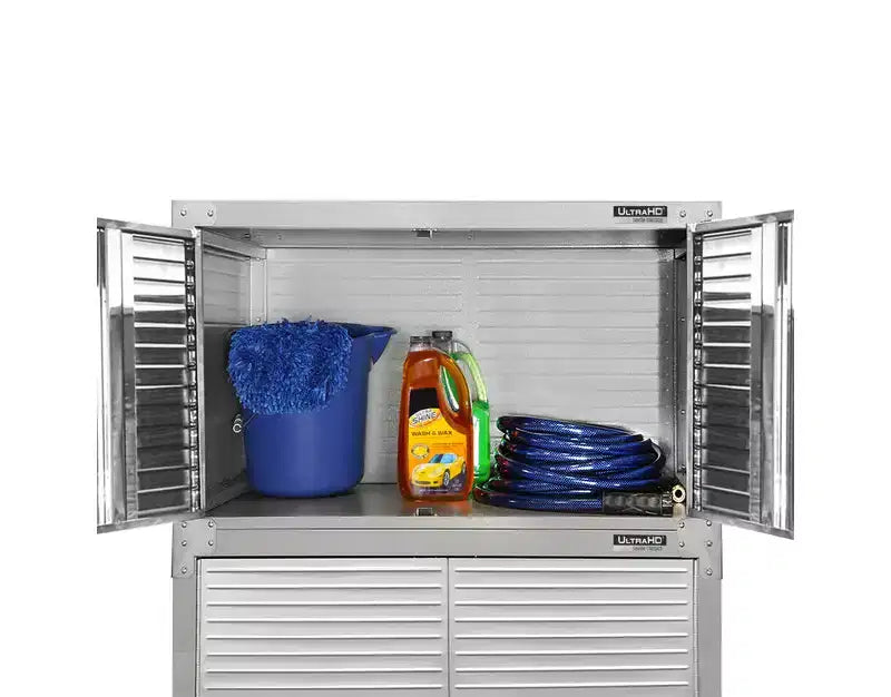 Set di mobili contenitori Seville Classics UltraHD 2 pezzi, 30 x 18 x 90,5