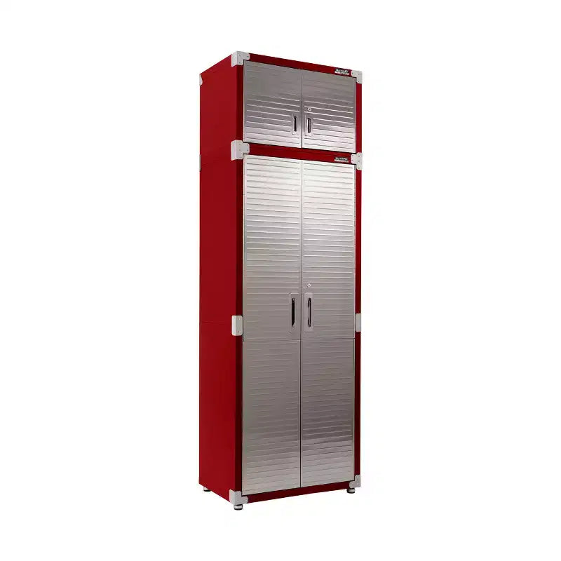 Seville Classics UltraHD 2-Piece Storage Cabinet Set, 30 x 18 x 90.5