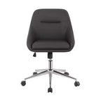 Simple Relax Leatherette Upholstered Office Chair with 5 Casters