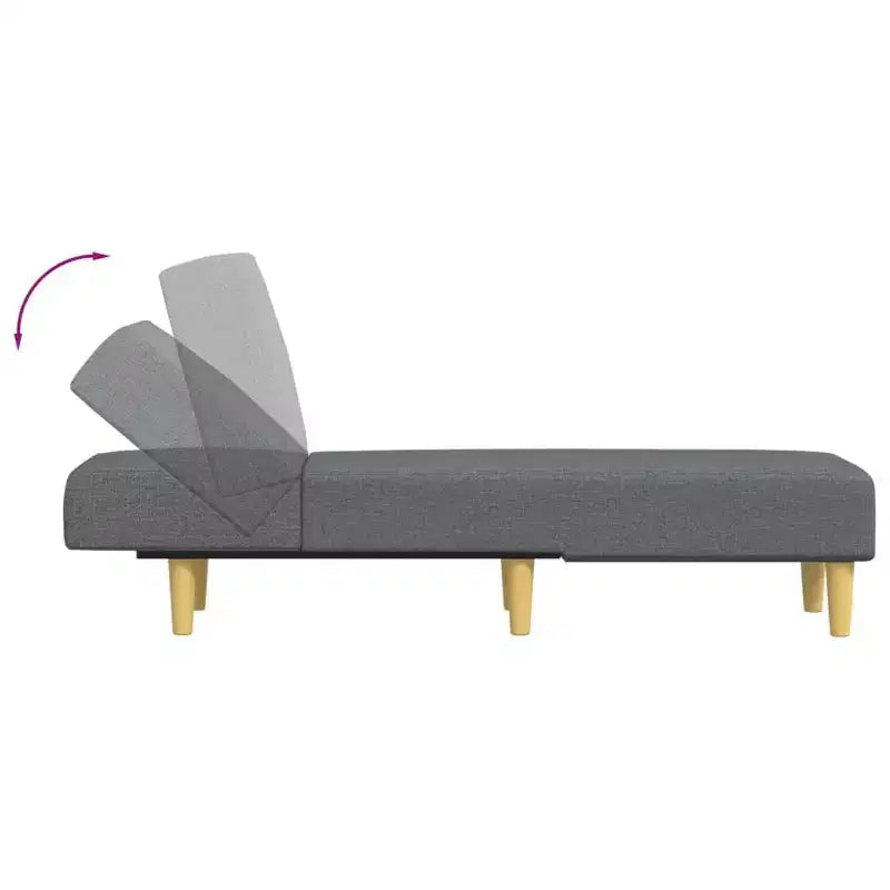 vidaXL Poltrona lounge, divano moderno, sedia reclinabile, letto, salotto, velluto