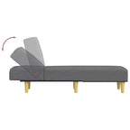 vidaXL Poltrona lounge, divano moderno, sedia reclinabile, letto, salotto, velluto