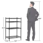 Karl Home | Scaffale in acciaio da 50 cm L