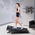 DeerRun Z10 Under Desk Walking Treadmill with 12% Incline, 300 lbs Capacity, Walking Pad for Home & Office