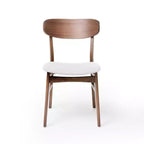 Christopher Knight Home Iriat Mid Century Modern Fabric Upholstered Wood 5 Piece Dining Set
