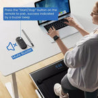 Tapis Roulant Pieghevole 3-in-1 Costway con App Intelligenti Telecomando Display LED e Altoparlanti Blu/Argento