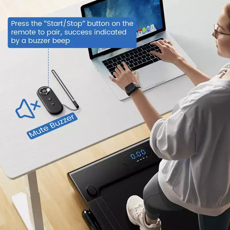 Tapis Roulant Pieghevole 3-in-1 Costway con App Intelligenti Telecomando Display LED e Altoparlanti Blu/Argento