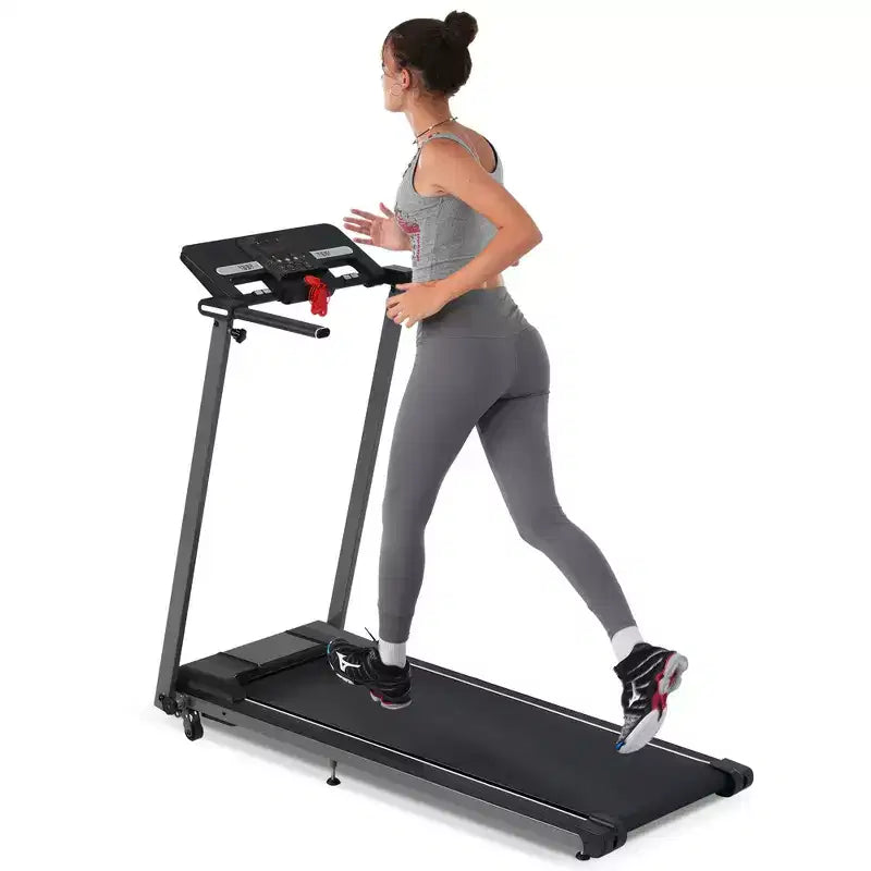 Whisen Folding Walking Treadmill, 2.5HP, 0.5-7.5MPH, 265LBS Capacity, Incline
