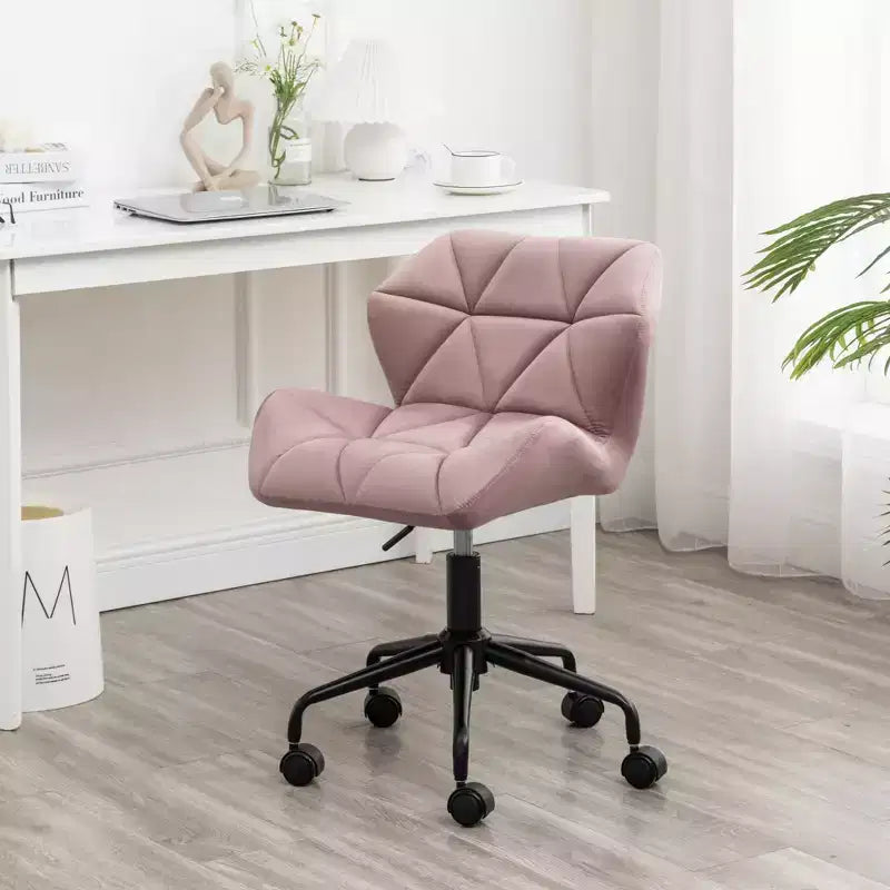 Vatros Tufted Adjustable Swivel Office Chair