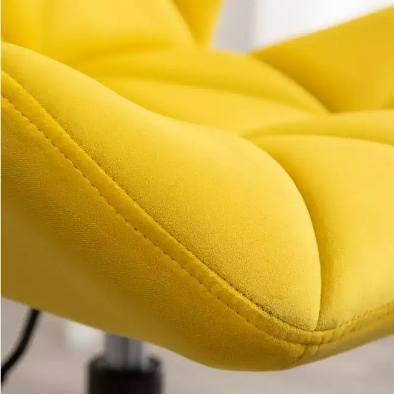 Vatros Tufted Adjustable Swivel Office Chair