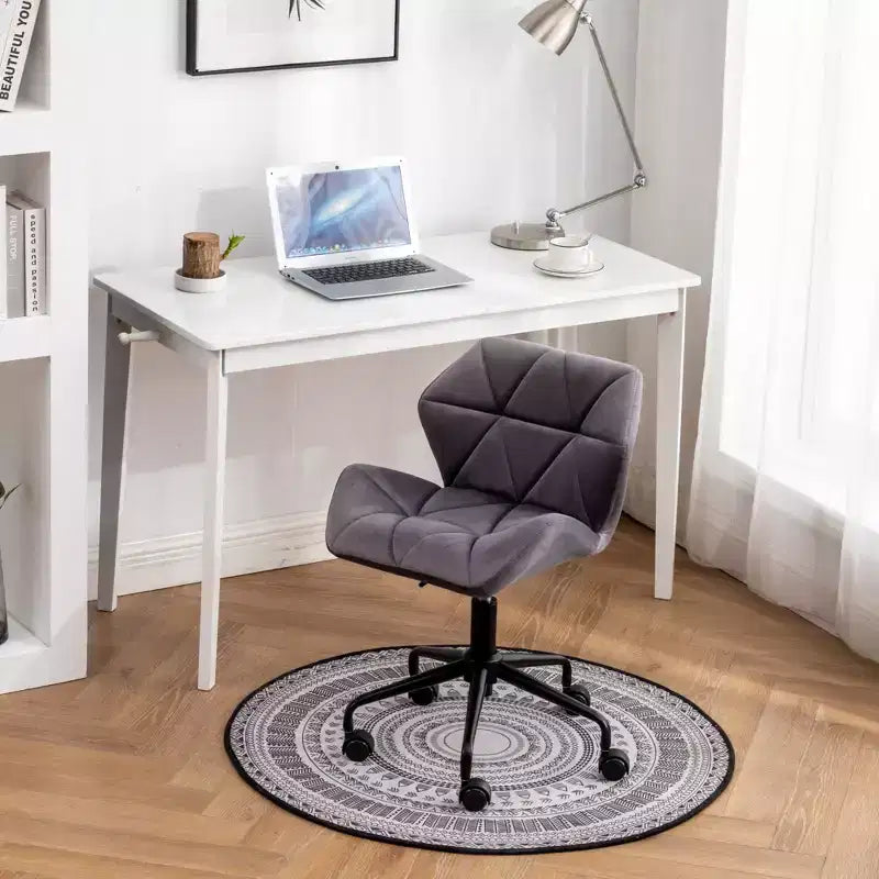 Vatros Tufted Adjustable Swivel Office Chair