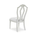 Signature Design by Ashley Montelaine Upholstered Dining Chairs - Vintage-Inspired Antique White (Set of 2)