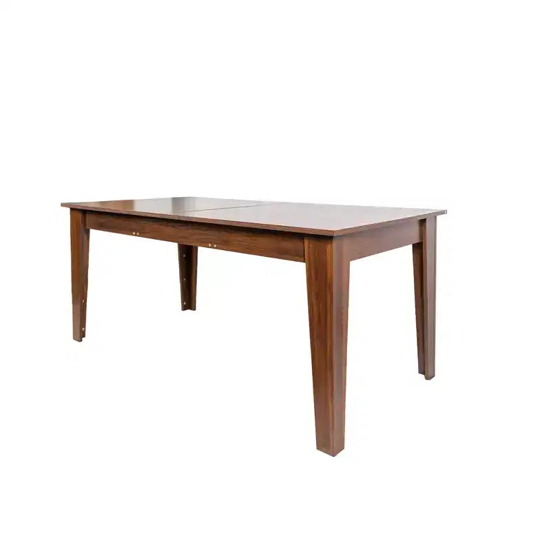CLIHOME 106.3 Large Extendable Dining Table, MDF Kitchen Table