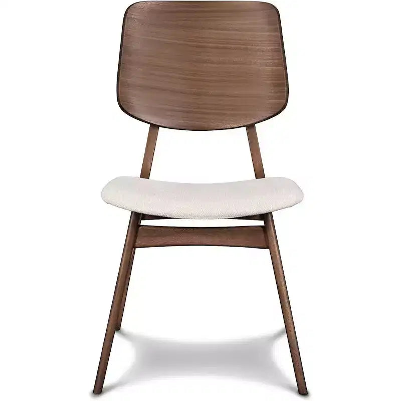 New Classic Furniture, tavolo Oscar in legno massello e 6 sedie marroni