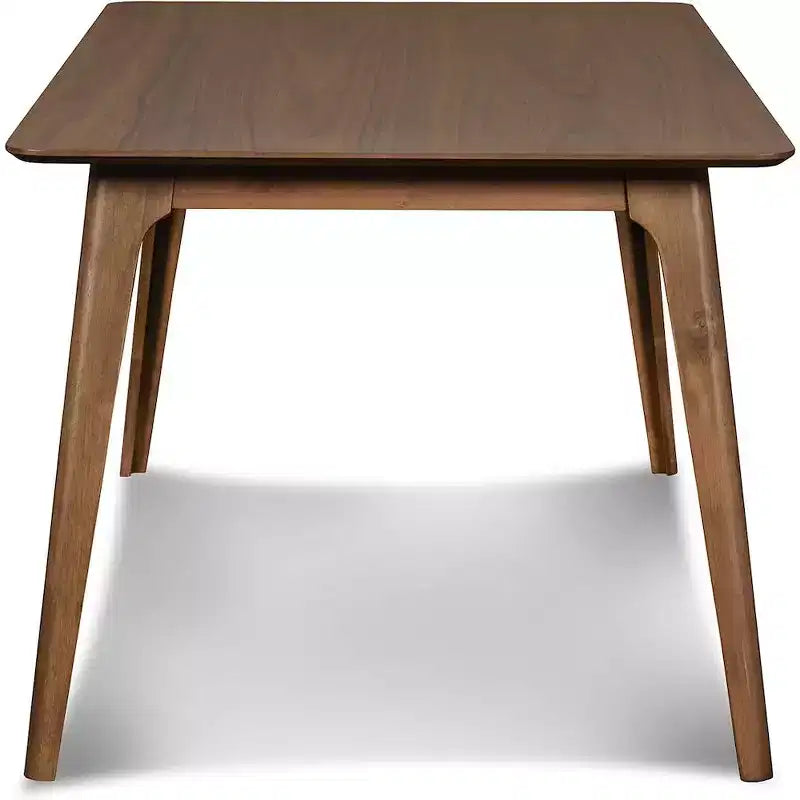 New Classic Furniture, tavolo Oscar in legno massello e 6 sedie marroni