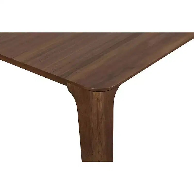 New Classic Furniture, tavolo Oscar in legno massello e 6 sedie marroni