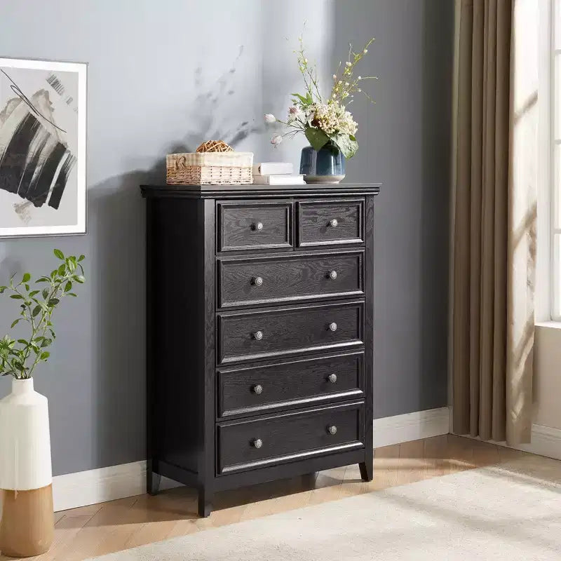 Modern 6 Drawers Dresser 6 Drawers Cabinet,Chest of Drawers Closet Organizers and Storage Clothes Storage Drawers Cabinet