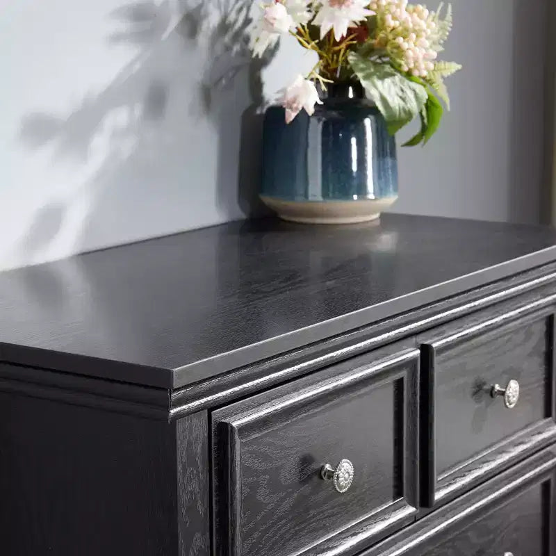 Modern 6 Drawers Dresser 6 Drawers Cabinet,Chest of Drawers Closet Organizers and Storage Clothes Storage Drawers Cabinet