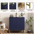 CLIHOME 31.5 in H MDF Indoor Furniture Freestanding Decorative Storage Cabinet