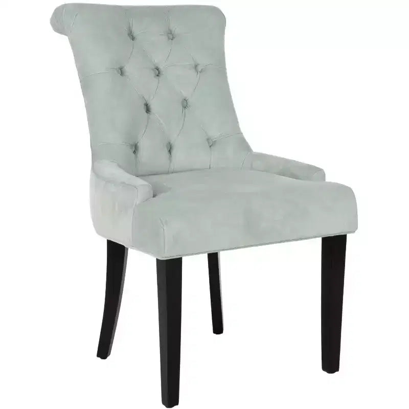 Bowie 20 Tufted Side Chair (Set of 2) - MCR4712 - Black - Safavieh Couture