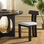 Cayde Boucle Seat Dining Chair - DCH8806 - Safavieh