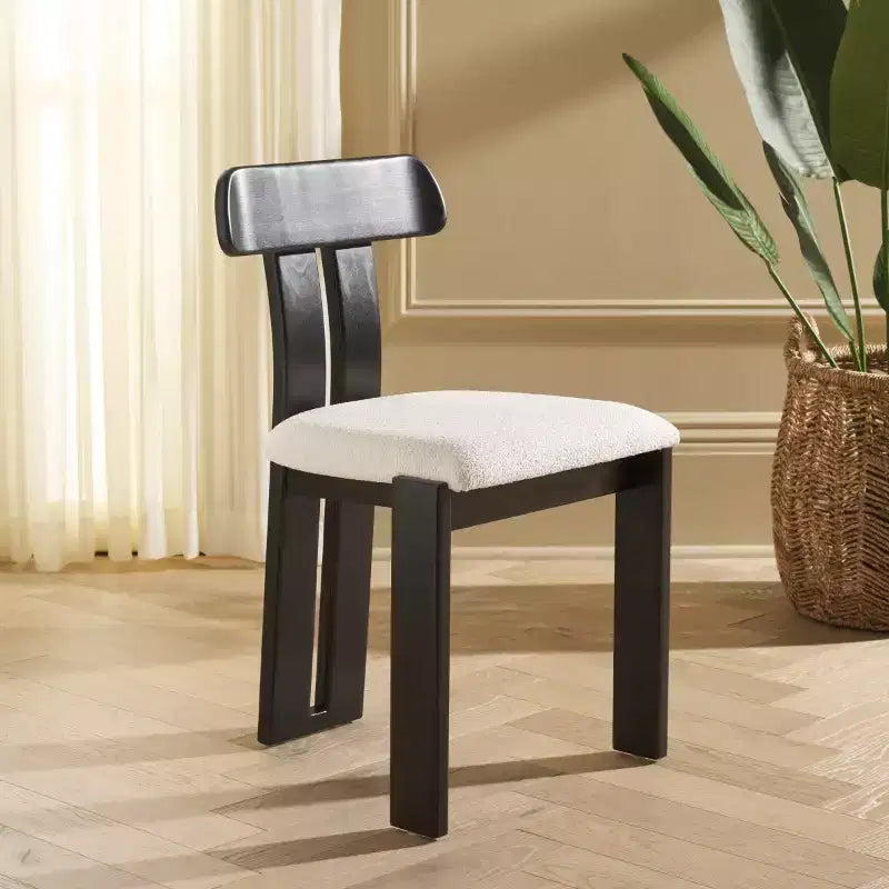 Cayde Boucle Seat Dining Chair - DCH8806 - Safavieh