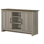 GDFStudio Elvis 2 Door 47W Wood Cabinet with Shelves