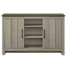 GDFStudio Elvis 2 Door 47W Wood Cabinet with Shelves