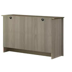 GDFStudio Elvis 2 Door 47W Wood Cabinet with Shelves