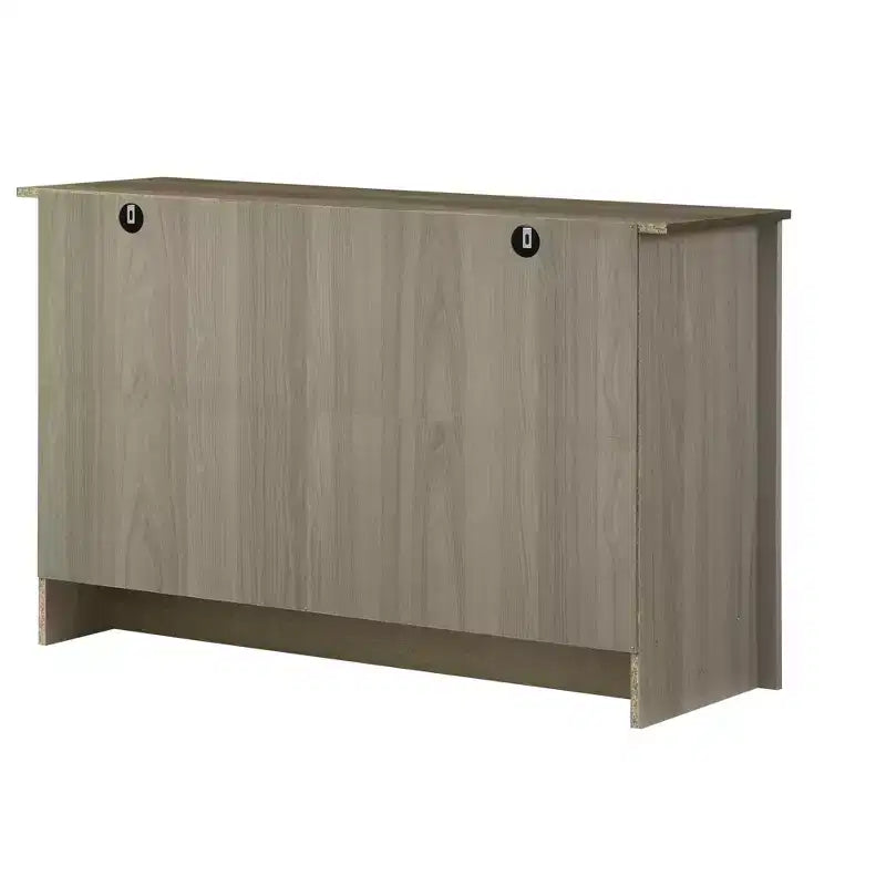 GDFStudio Elvis 2 Door 47W Wood Cabinet with Shelves