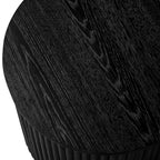 Maven Lane Dallas Modern Round Wooden Side Table 17.5