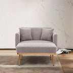 Okak Modern Accent Chair, Fashionable and Classic Style Chaise Accent Chair for Living Room and Hotel Bed Room