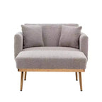 Okak Modern Accent Chair, Fashionable and Classic Style Chaise Accent Chair for Living Room and Hotel Bed Room
