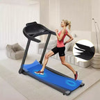 Tapis Roulant NAYSAYE con Inclinazione Regolabile e Nastro da Corsa più Ampio per l'Uso Domestico o in Palestra, Nero, 16,6*6*42,3