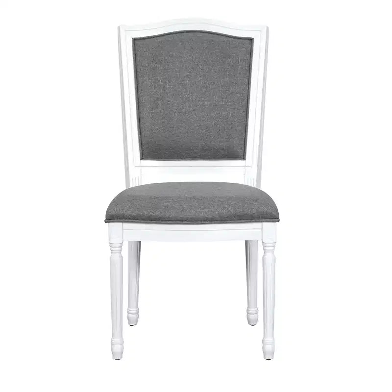 Whisen 7-Piece 78.1 Extendable Dining Table Set with 6 Upholstered Chairs