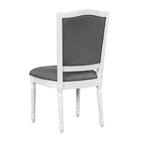 Whisen 7-Piece 78.1 Extendable Dining Table Set with 6 Upholstered Chairs