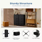 Drawers Dresser Chest of Drawers,Metal Frame and Wood Top
