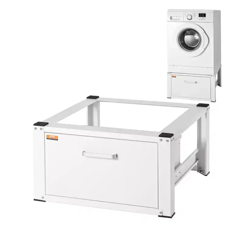 VEVOR Laundry Pedestal 27 Wide 14.4 Height, Washer And Dryer Base Stand Platform Universal Fit 660lbs Capacity, Heavy Duty Multi-Functional Base