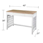 Wayliff Writing Desk - Natural - SEI
