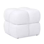 Christopher Knight Home Henley Pouf Ottomano Moderno Quadrato Trapuntato da 21 pollici