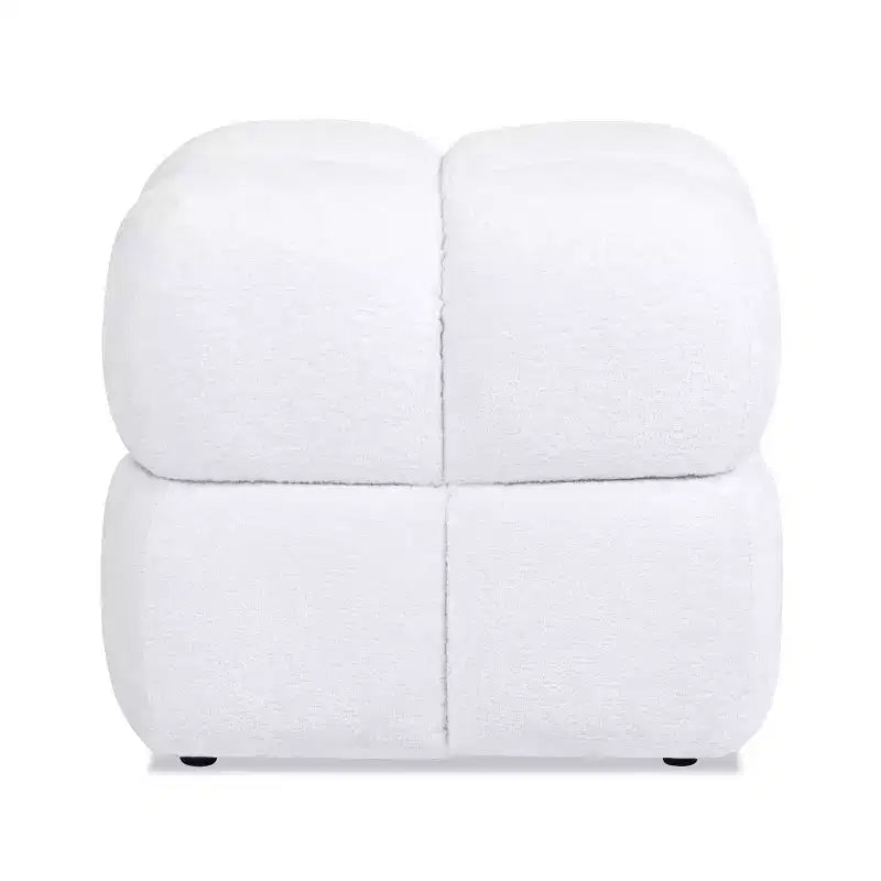 Christopher Knight Home Henley Pouf Ottomano Moderno Quadrato Trapuntato da 21 pollici