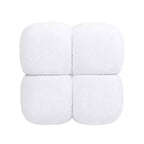 Christopher Knight Home Henley Pouf Ottomano Moderno Quadrato Trapuntato da 21 pollici