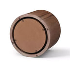 Set of 2 Round Coffee Table End Table Cocktail Table Accent Table Side Table Center Table,Walnut -ModernLuxe