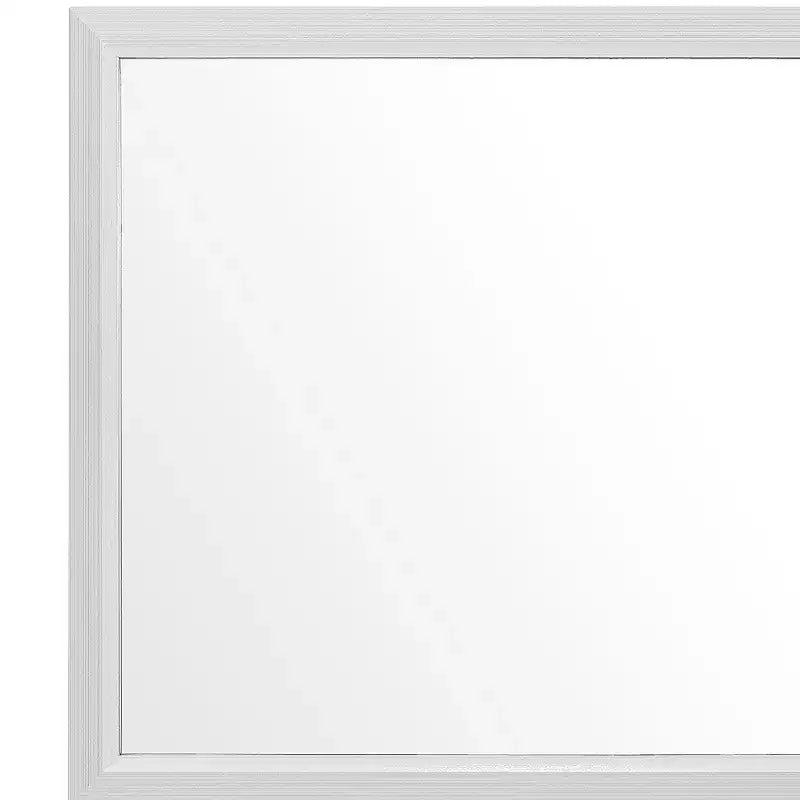 HomeRoots 35 White Framed Dresser Mirror