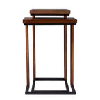 Tavolini Sabanti Nesting - Set 2 pezzi - Marrone - SEI