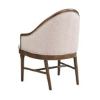 Christopher Knight Home James Mid-Century Modern Twill Upholstered Dining Char with Curved Backrest (Set of 2)