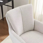 Art Leon Fabric Upholstered Swivel Home Office Desk Chair