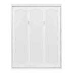 CLIHOME Queen Size Murphy Bed Space-Saving Wall Bed With Shelves