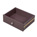 Karl Home 1-Drawer Brown MDF 18.11in. W Nightstands
