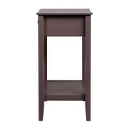 Karl Home 1-Drawer Brown MDF 18.11in. W Nightstands