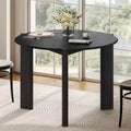 42Round Solid Wood Dining Table for Dining Room